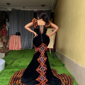 Alternative view of Golden Mirage Gown