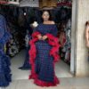 African Rose Gown