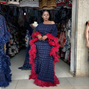 African Rose Gown